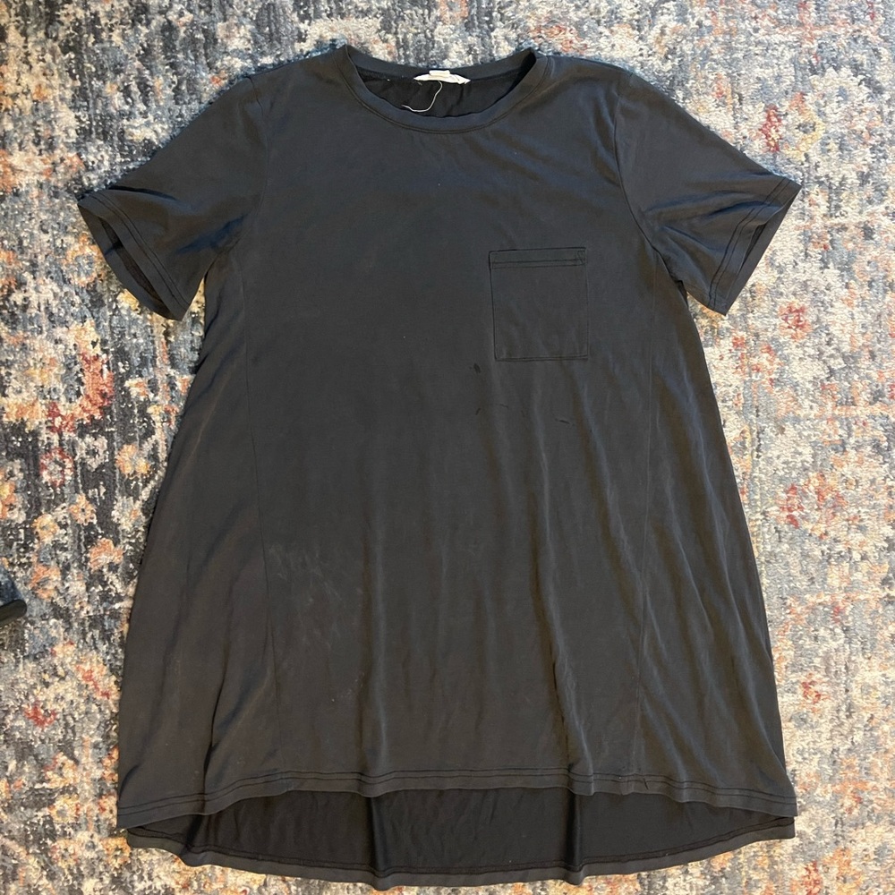 Black T-Shirt Dress
